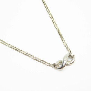 Tiffany Co Infinity Necklace Sterling Silver